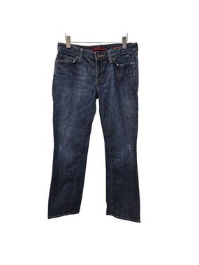 Banana Republic Low Rise Straight Leg Slightly Distressed Jeans Size 6 Short